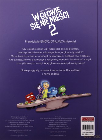 W głowie się nie mieści 2 Opowieść filmowa - Suzanne Francis [KSIĄŻKA]