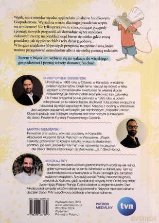 Wąsik i sekrety gotowania - Christopher Siemiński [KSIĄŻKA]
