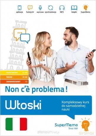 Włoski. Non ce problema! A1-A2, B1-B2 i C1 - Sławomir Braun [KSIĄŻKA]