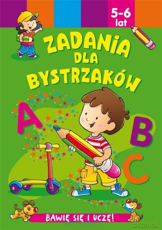 Zadania dla bystrzaków 5-6 lat [KSIĄŻKA]