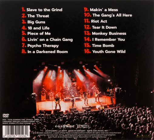 Skid Row: Live In London (digipack) [CD]+[DVD]