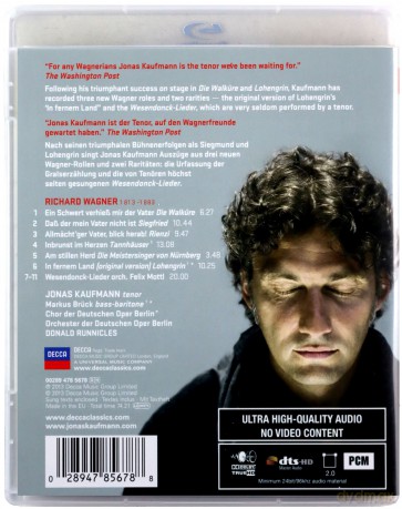 Jonas Kaufmann: Wagner [Blu-Ray]