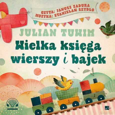 CD MP3 Wielka księga wierszy i bajek - Julian Tuwim [AUDIOBOOK]