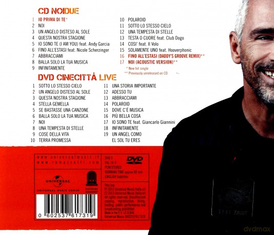 Eros Ramazzotti: Noi Due [CD]+[DVD]