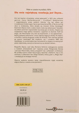 Deyna czyli obcy. Amerykański sen - Roman Kołtoń [KSIĄŻKA]