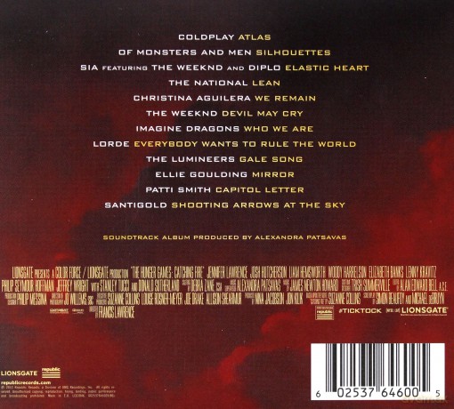 The Hunger Games: Catching Fire soundtrack (Igrzyska Śmierci: W Pierścieniu Ognia) (ecopack) [CD]