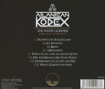 Atlantean Kodex: The White Goddess [CD]