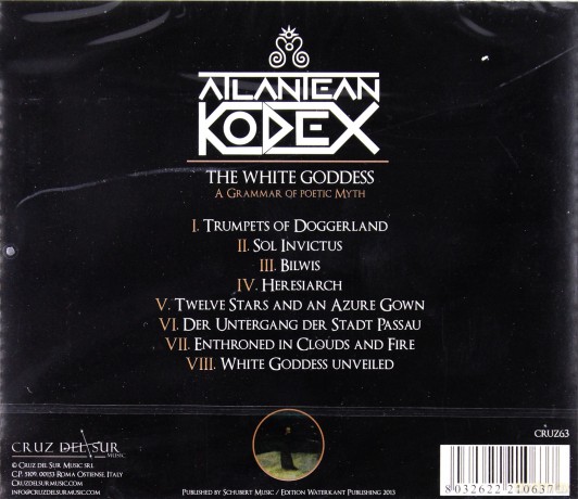 Atlantean Kodex: The White Goddess [CD]