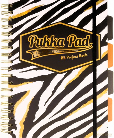 Paczka Kołozeszyt Pukka Pad B5 Project Book Wild linia 2 szt mix