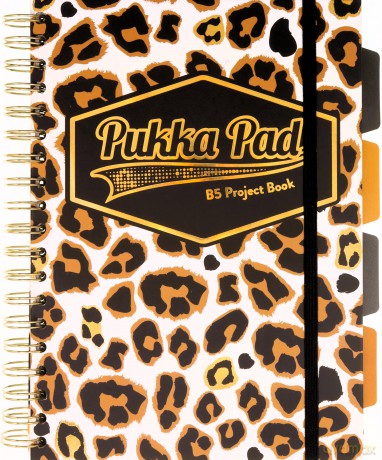 Paczka Kołozeszyt Pukka Pad B5 Project Book Wild linia 2 szt mix