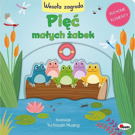 Pięć małych żabek. Wesoła zagroda - Elżbieta Korolkiewicz [KSIĄŻKA]