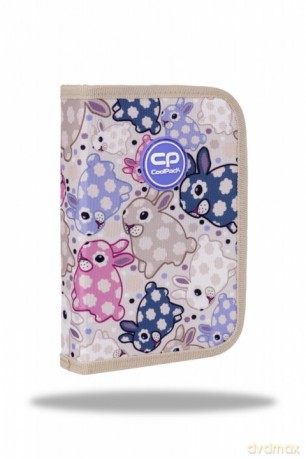 Piórnik 1-komorowy bez wyposażenia Coolpack Clipper White Bunny
