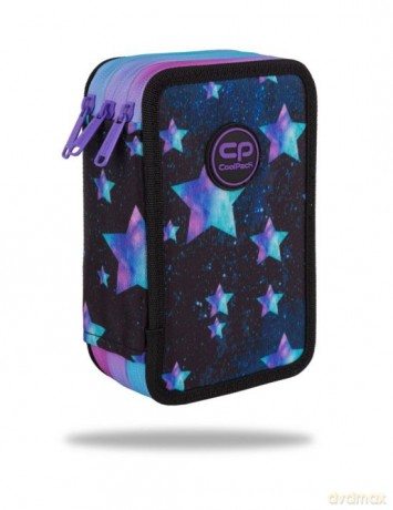 Piórnik potrójny z wyposażeniem Coolpack Jumper 3 Star Night
