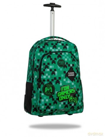 Plecak młodzieżowy na kółkach Coolpack Alan Game Zone