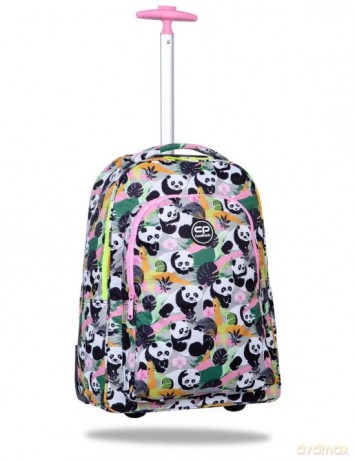 Plecak młodzieżowy na kółkach Coolpack Alan Panda Gang