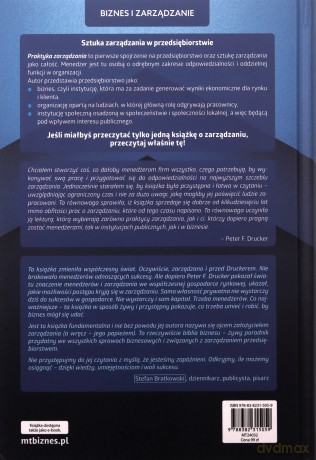 Praktyka zarządzania wyd. 2 - Peter F. Drucker [KSIĄŻKA]