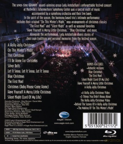 Lady Antebellum: Live On This Winter's Night [Blu-Ray]