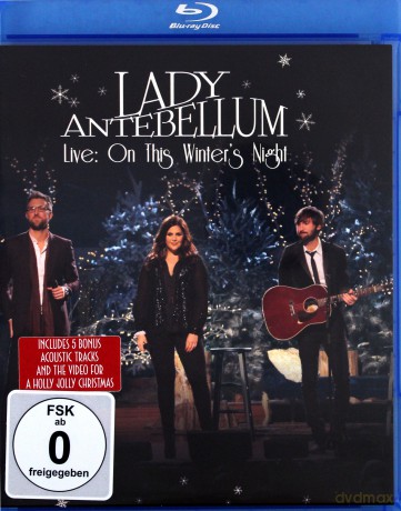 Lady Antebellum: Live On This Winter's Night [Blu-Ray]