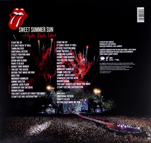 The Rolling Stones: Sweet Summer Sun Hyde Park Live [3xWINYL]