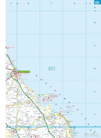 2025 Philip's Road Atlas Britain and Ireland: (A4 Spiral Binding) (Philip's Road Atlases) - Philip's Maps [KSIĄŻKA]