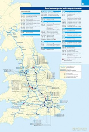 2025 Philip's Road Atlas Britain and Ireland: (A4 Spiral Binding) (Philip's Road Atlases) - Philip's Maps [KSIĄŻKA]