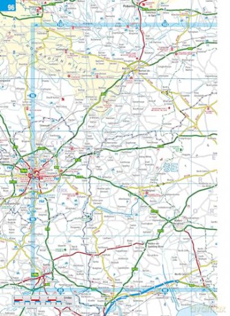 2025 Philip's Road Atlas Britain and Ireland: (A4 Spiral Binding) (Philip's Road Atlases) - Philip's Maps [KSIĄŻKA]