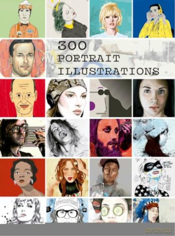 300 Portrait Illustrations [KSIĄŻKA]