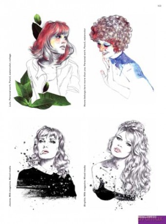 300 Portrait Illustrations [KSIĄŻKA]