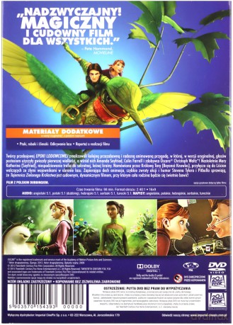 Tajemnica Zielonego Królestwa [DVD]
