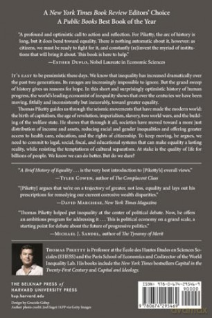 A Brief History of Equality - Thomas Piketty [KSIĄŻKA]