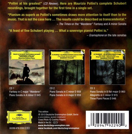 Maurizio Pollini: Schubert Complete Edition [3CD]