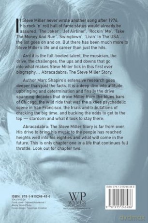 Abracadabra: The Steve Miller Story - Marc Shapiro [KSIĄŻKA]