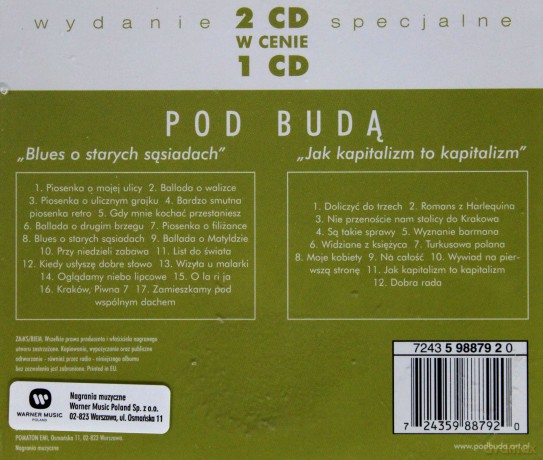 Pod Budą: Blues O Starych Sąsiadach/Jak Kapitalizm [2CD]