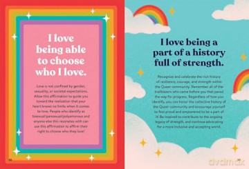 Affirmations for Queer People: 100+ Positive Messages to Affirm, Empower, and Inspire - Jess Vosseteig [KSIĄŻKA]
