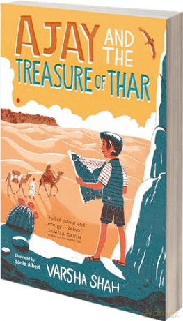 Ajay and the Treasure of Thar: from the author of the Waterstones Prize-shortlisted Ajay and the Mumbai Sun - Varsha Shah [KSIĄŻKA]