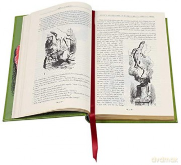 Alice's Adventures in Wonderland: And Other Stories (Leather-bound Classics) - Lewis Carroll [KSIĄŻKA]