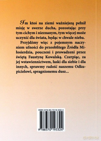 Nowenny i litanie do św. s. Faustyny Kowalskiej [KSIĄŻKA]