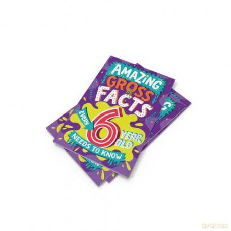 Amazing Gross Facts Every 6 Year Old Needs to Know: Overflowing with fascinating, hilarious and utterly DISGUSTING trivia for children aged 6+! (Amazing Facts Every Kid Needs to Know) - Caroline Rowlands [KSIĄŻKA]