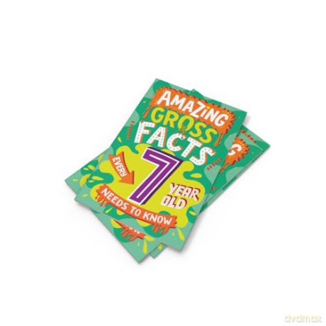 Amazing Gross Facts Every 7 Year Old Needs to Know: Overflowing with fascinating, hilarious and utterly DISGUSTING trivia for children aged 7+! (Amazing Facts Every Kid Needs to Know) - Caroline Rowlands [KSIĄŻKA]