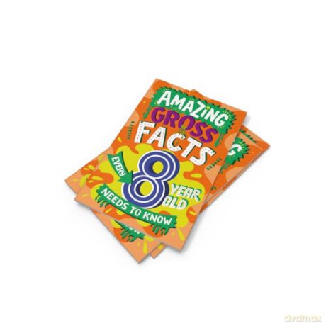 Amazing Gross Facts Every 8 Year Old Needs to Know: Overflowing with fascinating, hilarious and utterly DISGUSTING trivia for children aged 8+! (Amazing Facts Every Kid Needs to Know) - Caroline Rowlands [KSIĄŻKA]
