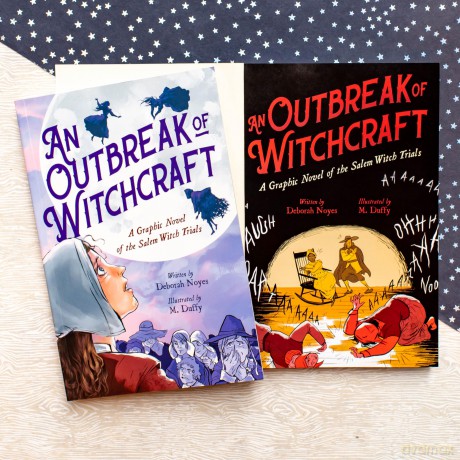 An Outbreak of Witchcraft: A Graphic Novel of the Salem Witch Trials - Deborah Noyes [KSIĄŻKA]