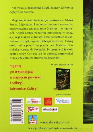 Strażniczka Kryształu Tajemnica Zafiry - Wojtas-Tabiś Roxana [KSIĄŻKA]
