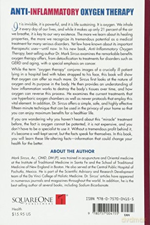 Anti-Inflammatory Oxygen Therapy: Your Complete Guide to Understanding and Using Natural Oxygen Therapy - Mark Sircus [KSIĄŻKA]