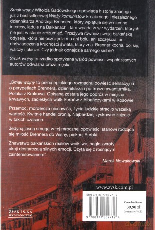Smak wojny - Witold Gadowski [KSIĄŻKA]