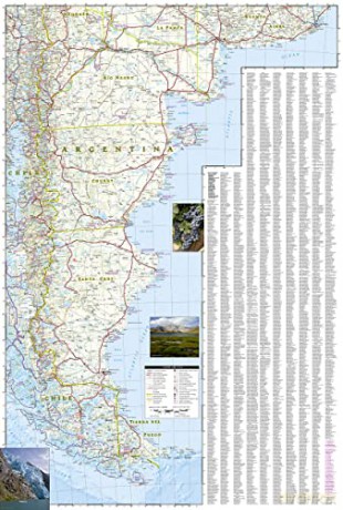 Argentina Map: Travel Maps International Adventure Map (National Geographic Adventure Map) [KSIĄŻKA]
