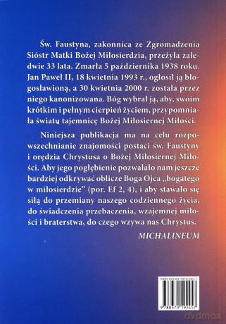 Siostra Faustyna - Szafarka Miłosierdzia Bożego - Ks. Franciszek Cegiełka [KSIĄŻKA]