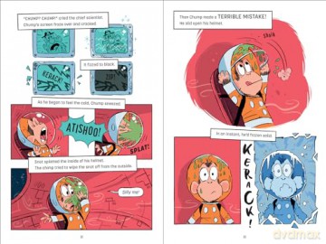 Astrochimp: New for 2024, a funny comic book space adventure for children from the bestselling author of Gangsta Granny - David Walliams [KSIĄŻKA]