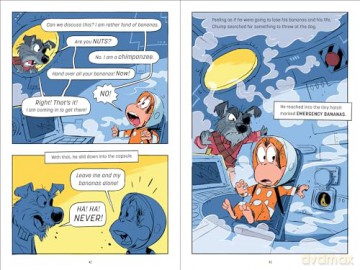 Astrochimp: New for 2024, a funny comic book space adventure for children from the bestselling author of Gangsta Granny - David Walliams [KSIĄŻKA]
