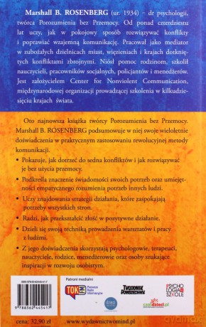 W świecie porozumienia bez przemocy - Dr Marshall B. Rosenberg [KSIĄŻKA]