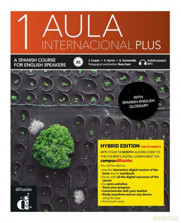 Aula internacional Plus 1 - Edición híbrida - Edición inglesa - Libro del alumno. A1: English edition - Libro del alumno. A1 - Unknown [KSIĄŻKA]